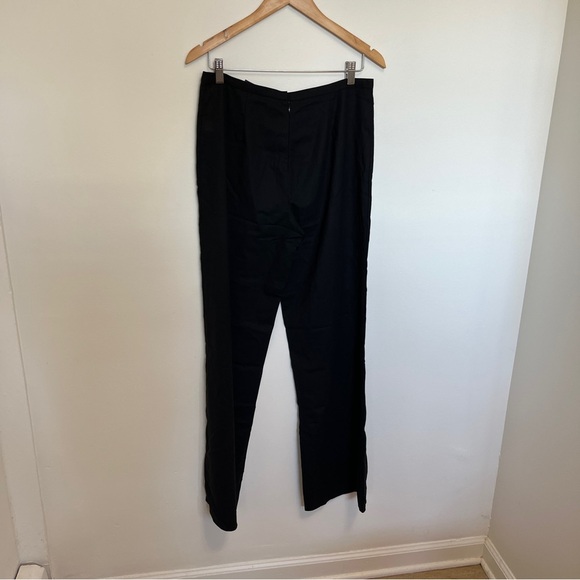 Ralph Lauren Purple Label Womens Wool Blend Black Dress Pants Size 8 - Picture 4 of 6